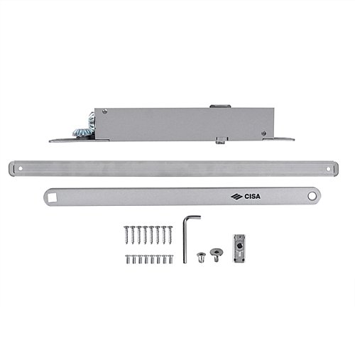 Дотягувач прихований CISA D8200.03.0.97 CAM SLD до 80 кг FIRE сірий - Фото №7