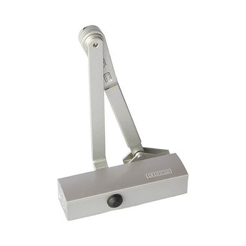 Доводчик GEZE TS 2000 VBC STD HO с фиксацией до 100кг Серебряный - Фото №1