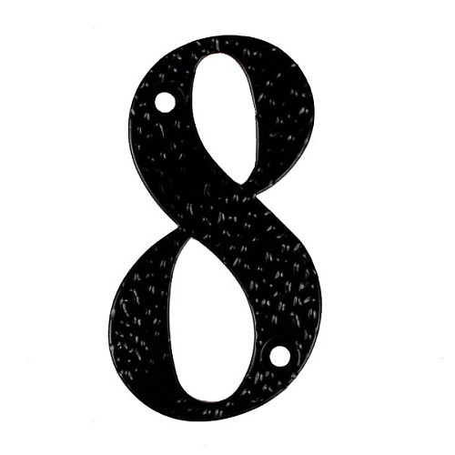 Цифра AMIG "8" черная - Фото №1