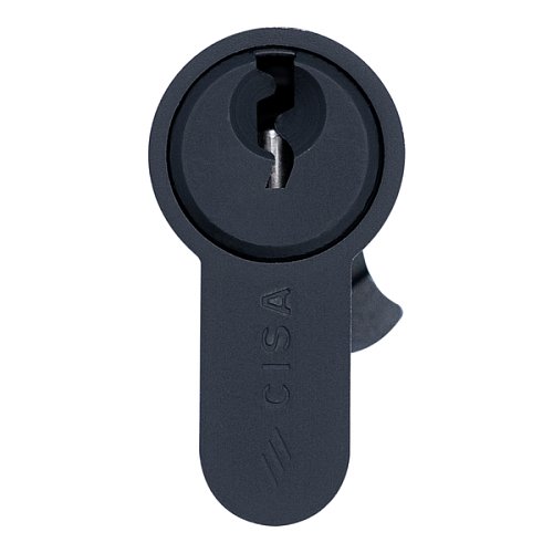 Циліндр CISA C2000 70 (35*35) чорний 3 ключі - Фото №3