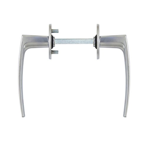 Ручки на розеті ABLOY Polarita хром сатин - Фото №2