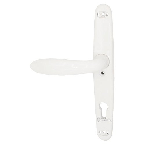 Ручки на планке STUBLINA 85/35 нажимная-фиксированная белая - Фото №2