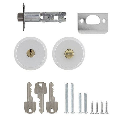 Ручки-защелка TESA TULIP 3500U0 (BS60/70мм) белый - Фото №5