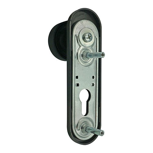 Ручка для антипаники наружная MARVON SP30 фиксированная черный матовый - Фото №4