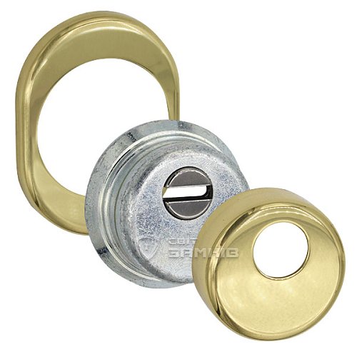 Протектор AZZI FAUSTO F23 ANT з юбкою 25 мм полірована латунь - Фото №2