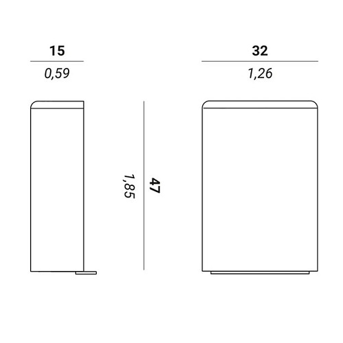  Стопор дверний прихований VERUM Stoppino X магнітний чорний матовий - Фото №7
