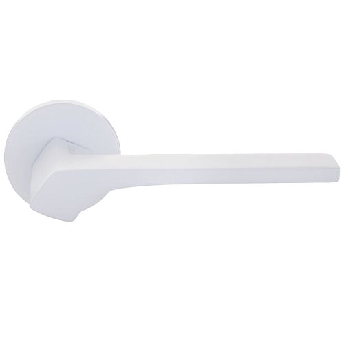 Ручки на розеті GAVROCHE Radium AL White білий - Фото №3