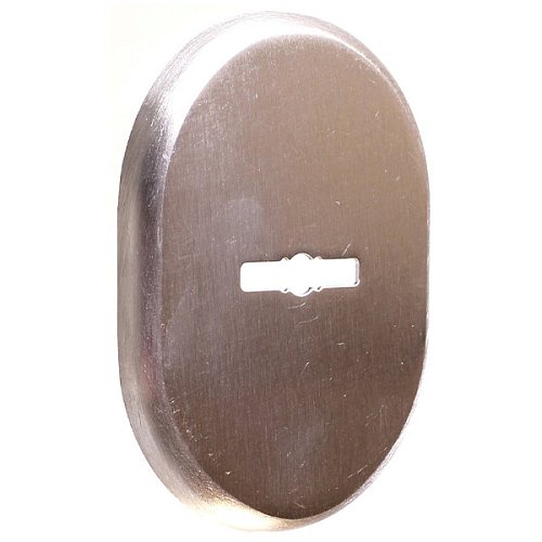 Накладка сувальдна AZZI FAUSTO MDM/KSV овальна стандарт нікель матовий