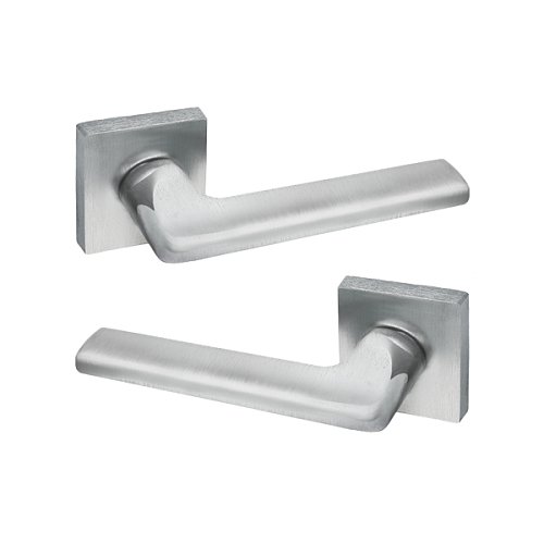 Ручки на розеті SICMA H1 Cromo Satinato хром матовий - Фото №1