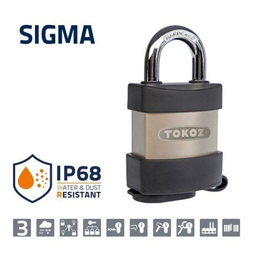 Замок навісний TOKOZ SIGMA Pro (без ключів) - Фото №6 Замок навісний TOKOZ SIGMA Pro (без ключів) - Фото №6