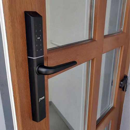 Розумний замок PES Ford накладний чорний - Фото №8