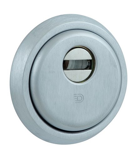 Протектор DISEC MONOLITO MILANO KRIPTON BKS260 25мм хром матовий  - Фото №1