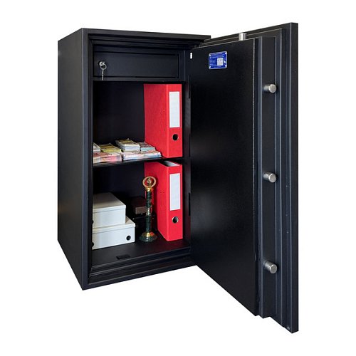 Сейф огнестойкий GRIFFON FRS.90.E BLACK - Фото №3