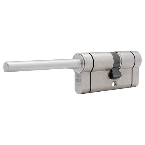 Циліндр CISA Astral Tekno PRO 70T (40*30T) зі штоком нікель матовий 3 ключі - Фото №4