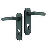 Ручки протипожежні MARVON SP1 натискна-натискна сірий глянець