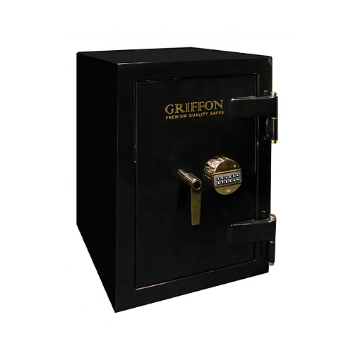 Сейф вогнезламостійкий GRIFFON CLE II.68.E BLACK GOLD - Фото №1