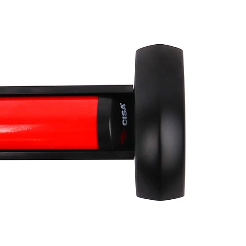 Комплект врізної антипаніки CISA Fast Touch 59711.00 1200 мм червона із замком та ручкою - Фото №6