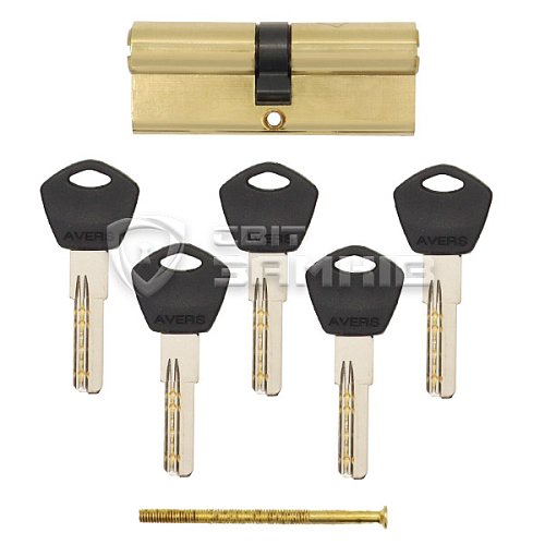 Циліндр AVERS DM 80 (40*40) латунь полірована - Фото №3