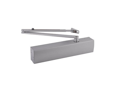 Дотягувач GEZE TS 4000 STD HO з фіксацією до 120кг Срібний - Фото №2