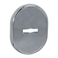 Накладка сувальдна AZZI FAUSTO MDM/CL овальна стандарт хром полірований