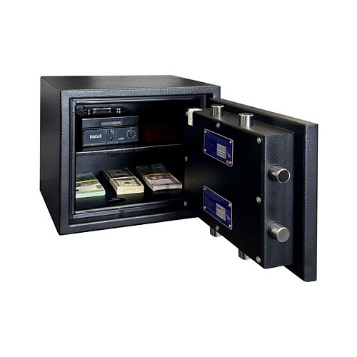 Сейф вогнезламостійкий GRIFFON CL III.32.E BLACK - Фото №6