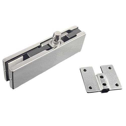 Петля GLASS-M-TECH ЕК-30B Polish верхняя с осью нержавеющая сталь - Фото №2