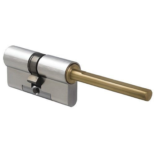 Циліндр EVVA 4KS 72T (41*31T) зі штоком нікель сатин 3 ключа - Фото №10