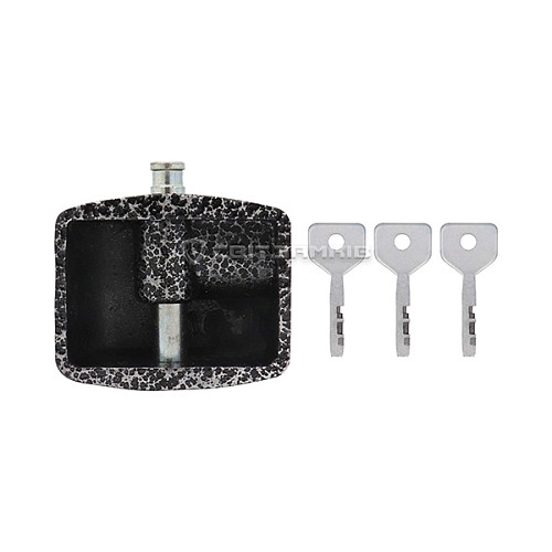 Замок навісний ГОЛЕОЛ ЗВС-4М (3 ключа) - Фото №4