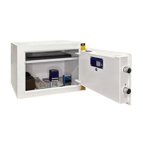 Сейф меблевий GRIFFON M.30.Е WHITE GLOSS - Фото №5