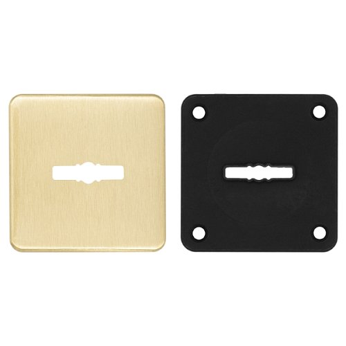 Накладка сувальдна AZZI FAUSTO MDM/QSLIM/OS квадратна латунь матова - Фото №3