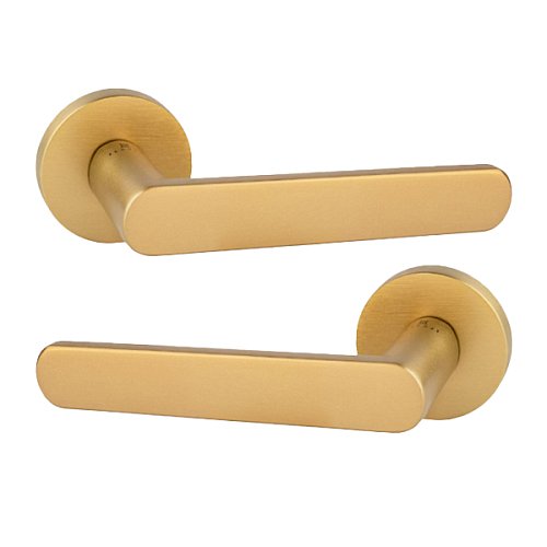 Ручки на розетте ILAVIO 2891 (1821-1110) шампань - Фото №1