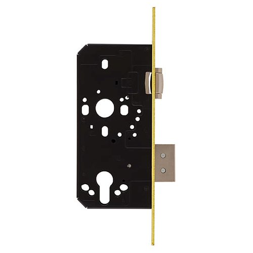 Механізм замка SANTOS 712 бочка (BS60мм) матова латунь - Фото №3