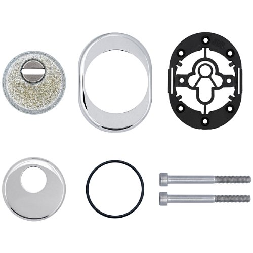 Протектор AZZI FAUSTO Antitubo HB-PATT 25 мм ME50/CL овальний стандарт хром полірований - Фото №6