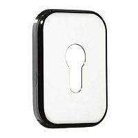 Накладка на сердцевину AZZI FAUSTO MY/LINE внутренняя прямоугольная 82х62 хром