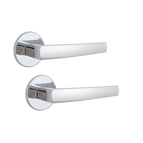 Ручки на розетте ABLOY Polarita хром полированный - Фото №1