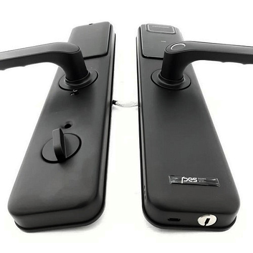 Розумний замок PES Arteon Face-ID накладний чорний - Фото №7