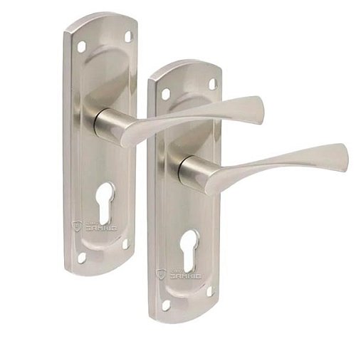 Ручки на планці SIBA Genoa 55 матовий нікель - Фото №1