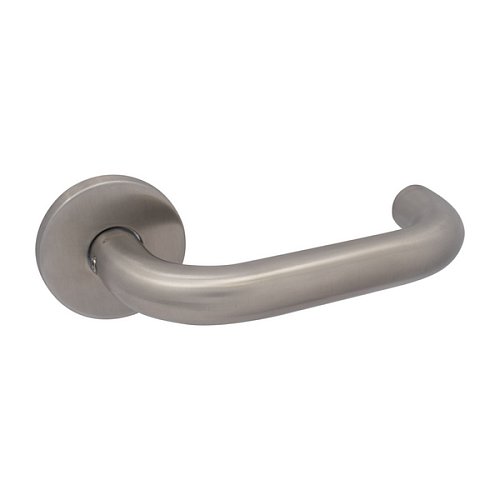 Ручки на розетте ABARO Valencia MM круглая розетта нержавеющая сталь - Фото №2