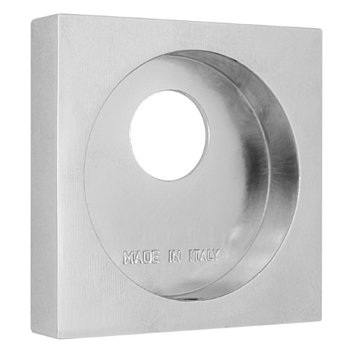 Протектор врізний AZZI FAUSTO Quadro CL квадратний хром полірований - Фото №4