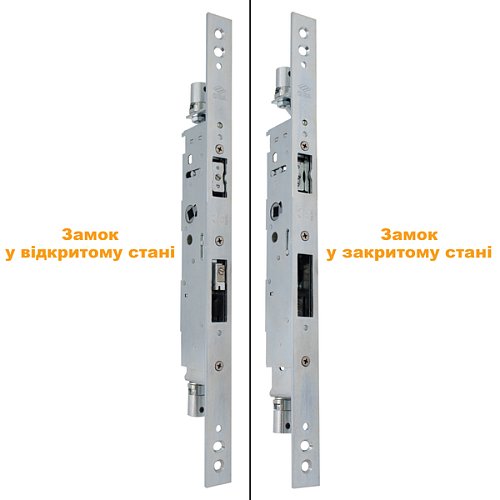 Механізм замка антипаніка CISA SikurExit 43295.30 (BS30мм) для пасивної стулки дверей - Фото №2