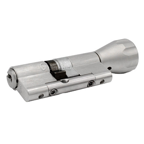Циліндр EVVA ICS 82T (36*46T) нікель сатин - Фото №3