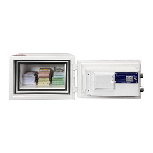 Сейф вогнестійкий GRIFFON FRS.25 E WHITE - Фото №6