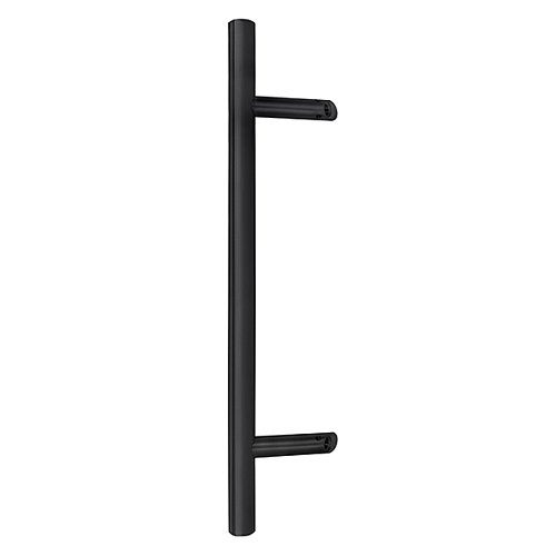 Ручки скобы ABARO Bali 45° L: 800 X: 600 D: 32mm SS 304 черный RAL 9005 (комплект) - Фото №4