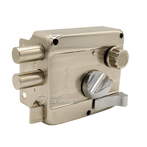 Замок накладний APECS 0556 C-S (BS50мм) 5 ключів - Фото №1