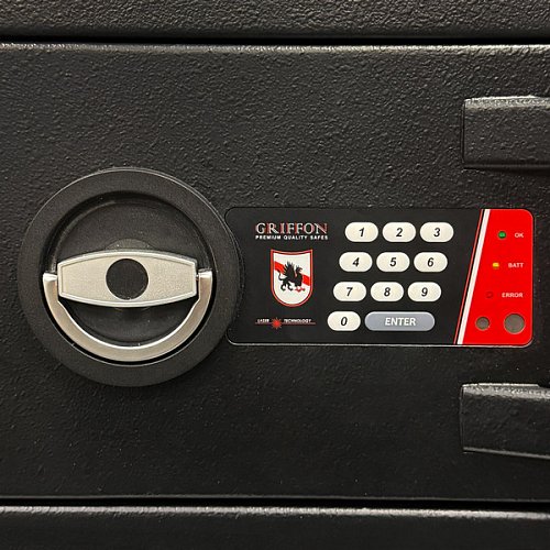 Сейф вогнестійкий GRIFFON FRS.25 E Black - Фото №11
