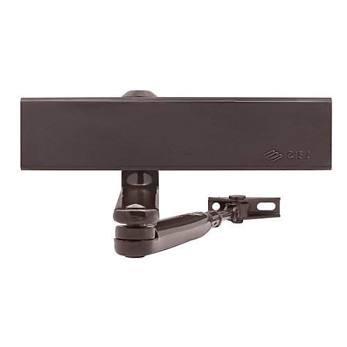 Доводчик CISA C1610.05.0.88 Professional Plus2 BC STD до 120 кг FIRE коричневый - Фото №2