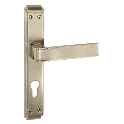 Ручки на планке OZCANLAR Alaska Yale 85 никель сатин - Фото №2