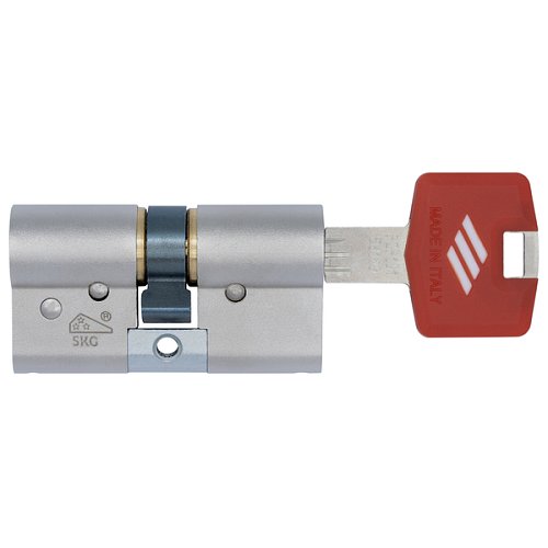 Циліндр CISA RX (модульний) 130 (50*80) нікель матовий 3 ключі - Фото №6