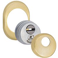 Протектор AZZI FAUSTO Antitubo SB 25 мм ME50/OS овальный стандарт латунь матовая