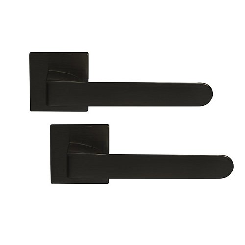 Ручки на розеті ILAVIO 2476 (1053-1102) чорний - Фото №1